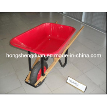 Wooden Handle Wheel Barrow (WH6404)